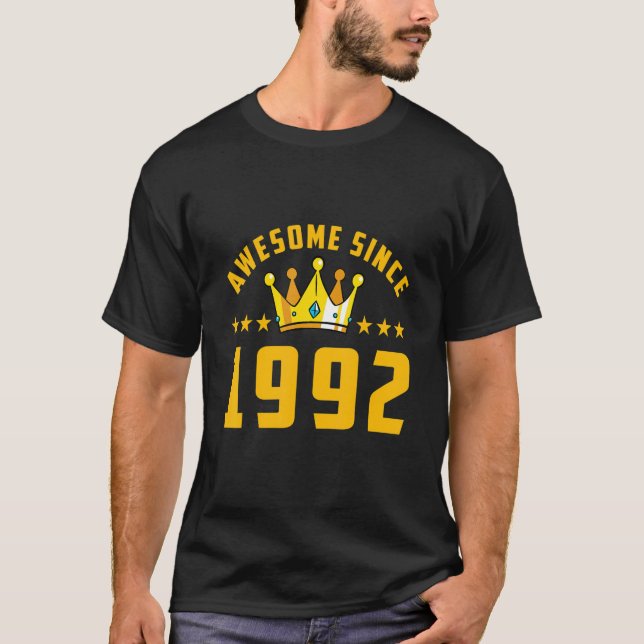 Awesome Since 1992 Birthday 1 T-Shirt (Front)