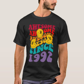 awesome since 1992 level 30 unlocked Birthday boy  T-Shirt