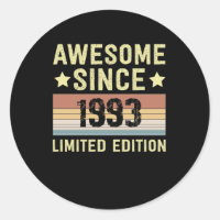 Awesome Since 1993 Birthday