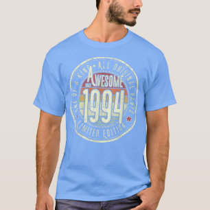 Awesome Since 1994 28th Birthday Born In 1994 Retr T-Shirt
