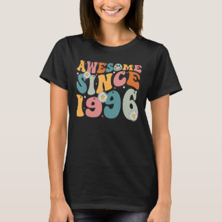 Awesome Since 1996 27th Birthday Retro Born In 199 T-Shirt