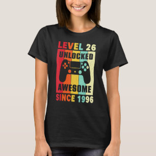 Awesome Since 1996 Vintage Controller Girls Boys T-Shirt