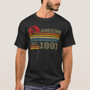 Awesome Since 1997 25th Birthday 25 Years Old T-Shirt