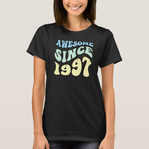 Awesome Since 1997 Vintage Retro Birthday T-Shirt