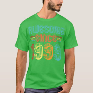 Awesome Since 1999 23 Years Old Bday 23rd Birthday T-Shirt