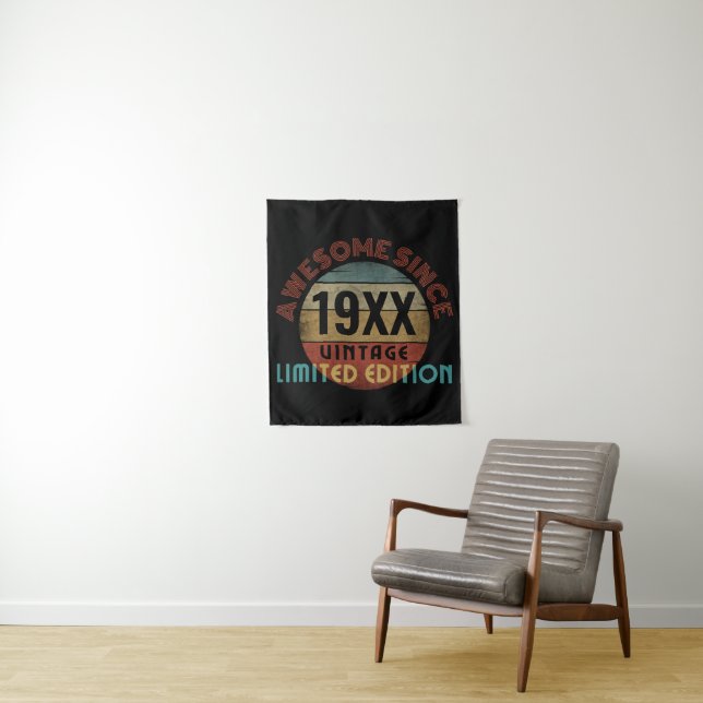 AWESOME SINCE 19XX LIMITED EDITION  TAPESTRY (In Situ)
