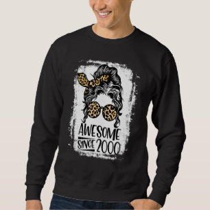 Awesome Since 2000 Vintage 2000 23th Birthday 23 Y Sweatshirt
