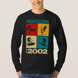 Awesome since 2002 Wakeboard lifestyle 2 T-Shirt