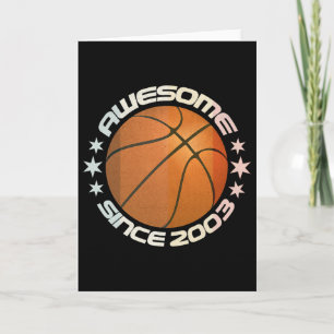 Awesome Since 2003 20th Birthday 20 Year Sketll Pl Card