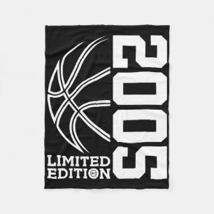 Awesome Since 2005 Birthday Bysketbyll Limited Edi Fleece Blanket
