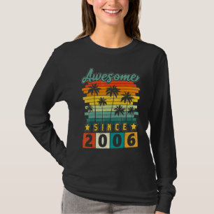 Awesome Since 2006 Retro Vintage T-Shirt