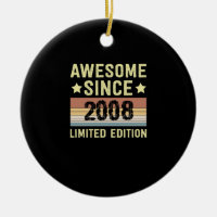 Awesome Since 2008 Birthday
