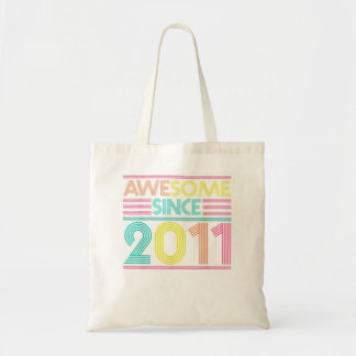 Awesome Since 2011 11th Birthday Gifts 11 Years Ol Tote Bag