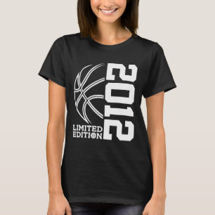 Awesome Since 2012 Birthday Bysketbyll Limited Edi T-Shirt