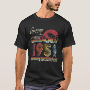Awesome Since August 1951 70 Years 70Th Quarantine T-Shirt