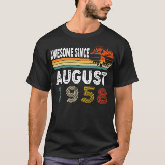Awesome Since August 1958 T-Shirt