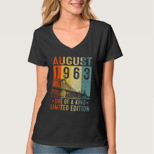 Awesome Since August 1963 One Of A Kind T-Shirt