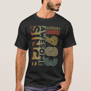 Awesome Since August 1983 40th Birthday Man Men Wo T-Shirt