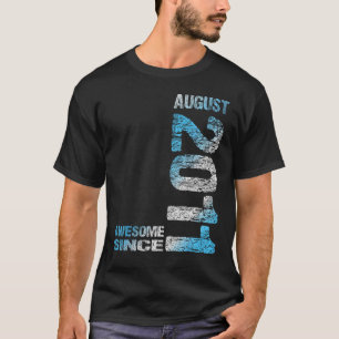 Awesome since August 2011 12th Birthday Born 2011 T-Shirt