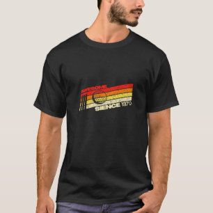 Awesome Since Best Of 1970 52th Vintage Retro Golf T-Shirt
