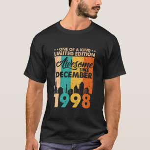 Awesome Since December 1998 Vintage 23Rd Birthday T-Shirt