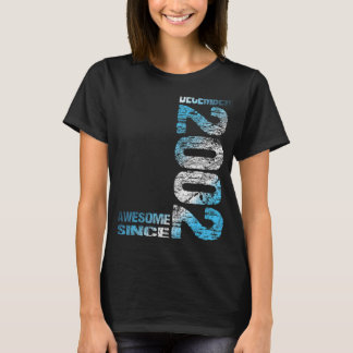 Awesome since December 2002 21th Birthday Born 200 T-Shirt