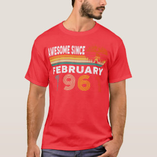 Awesome Since February 1961 T-Shirt