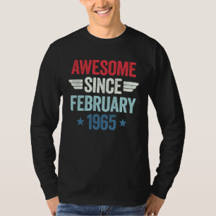 Awesome Since February 1965 T-Shirt