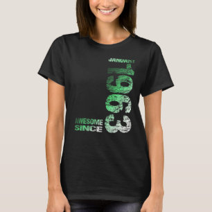 Awesome since January 1963 60th Birthday Born 1963 T-Shirt