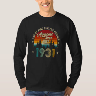 Awesome Since July 1931 91st Birthday  91 Years Ol T-Shirt