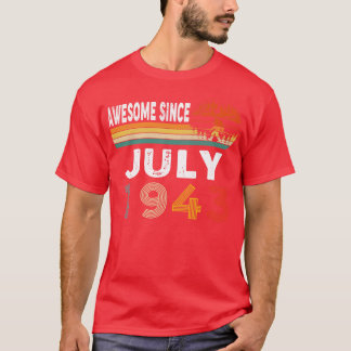Awesome Since July 1943 T-Shirt