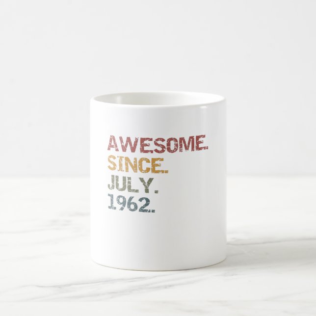 awesome since July 1962 Coffee Mug (Center)