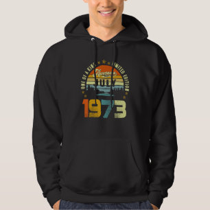Awesome Since July 1973 One Of A Kind  2 Hoodie