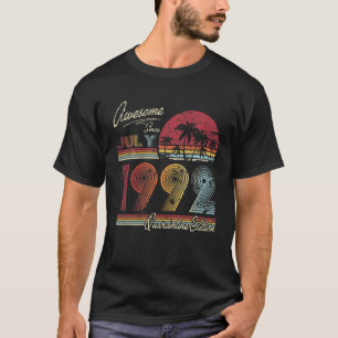 Awesome Since July 1992 29 Years 29Th Quarantine B T-Shirt
