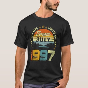 Awesome Since July 1997 One Of A Kind T-Shirt
