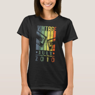 Awesome Since July 2010 12 Years Old 12th Birthday T-Shirt