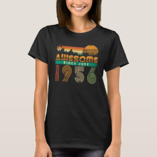 Awesome Since June 1956 Birthday For Men Women V T-Shirt