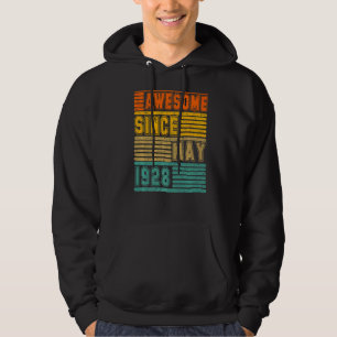 Awesome Since May 1928 Vintage 94th Men And Women Hoodie