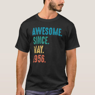 Awesome Since May 1956 Birthday T-Shirt