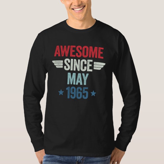 Awesome Since May 1965 2 T-Shirt (Front)