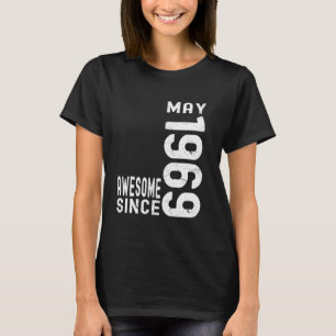 Awesome Since May 1969, Born In 1969 May Birthday T-Shirt