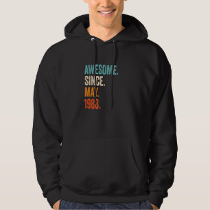 Awesome Since May 1988 35th Birthday Hoodie