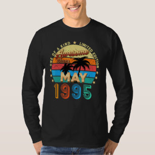 Awesome Since May 1995 27th Birthday Vintage T-Shirt
