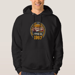 Awesome Since November 1997 25th Birthday 25 Year Hoodie