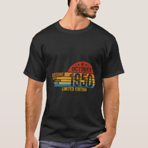 Awesome Since October 1950 Legend Since October 19 T-Shirt