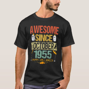 Awesome Since October 1955 67th Birthday costume H T-Shirt