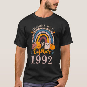 Awesome Since October 1992 30th Birthday Halloween T-Shirt
