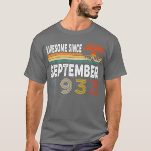 Awesome Since September 1933 T-Shirt