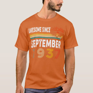 Awesome Since September 1937 T-Shirt