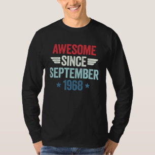 Awesome Since September 1968 T-Shirt